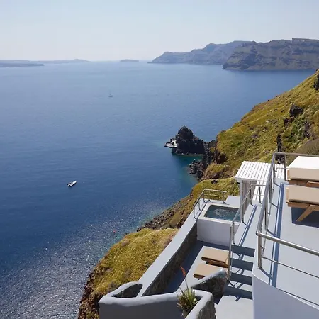 Virginias Cave Santorini Superior Cave With Outdoor Hot Tub Villa *